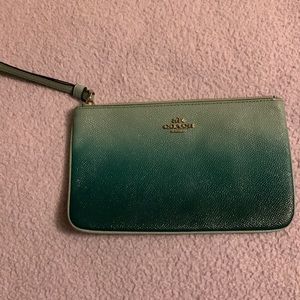 Coach Ombré Wristlet